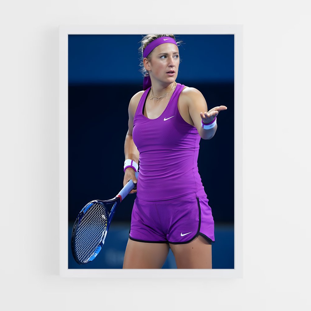 Poster Victoria de azarenka – affiche Tennis (vue 3)